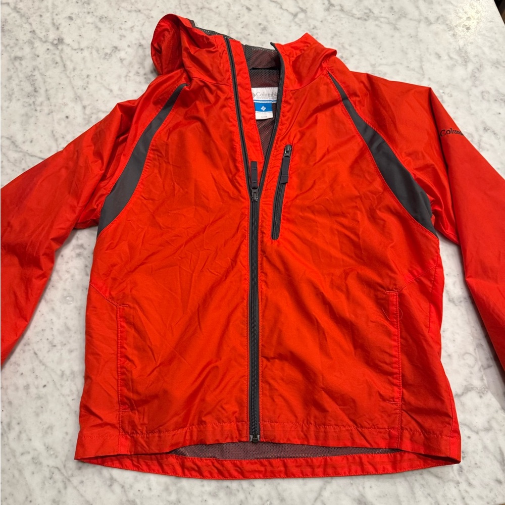 Columbia Kids' Bright Red Raincoat